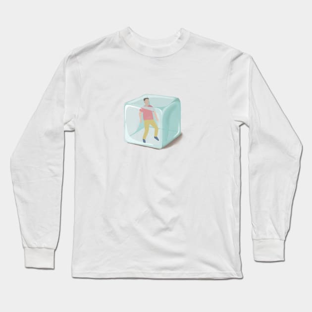 Frozen in Ice Long Sleeve T-Shirt by Join Juno